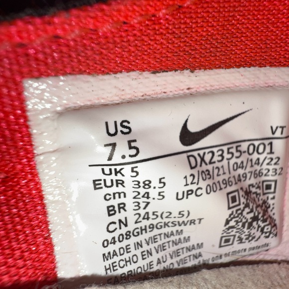 Black/hyper pink Nike Women’s Vapor Max, women’s 7.5 - Picture 4 of 8